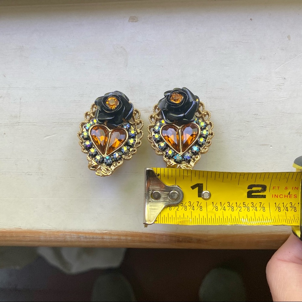 Clip On Statement Earrings - image 6